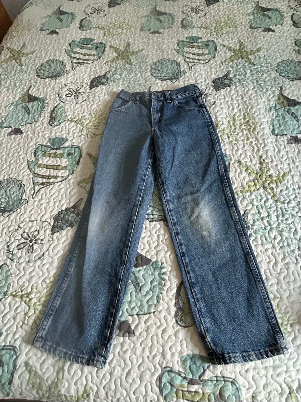 Rustler Boys Blue Washed Denim Jeans